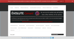 Desktop Screenshot of evolute.fr