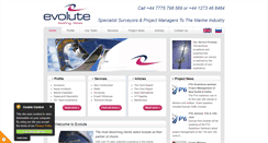 Desktop Screenshot of evolute.eu.com